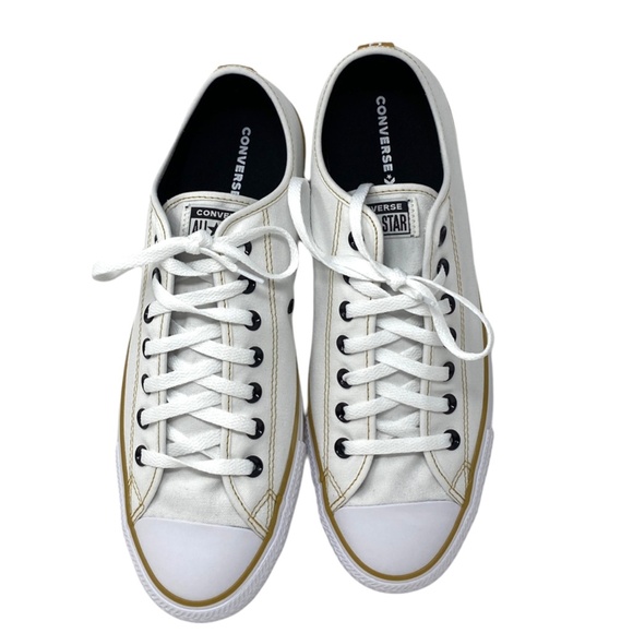 Converse Ctas Low Skate White Canvas For Men Sneakers Casual Custom 168958C-WWWG - Picture 5 of 9